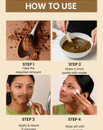Turmeric Facial Wax - 5 Minutes Painless Herbal Wax Powder
