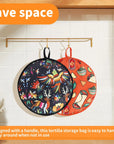 Roti Heat Insulated Cloth Pouch โ Microwave & Oven Safe
