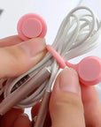 5pcs Silicone Magnetic Cable Winder