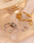 Non Piercing Nose Septum Hoop