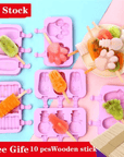 ICE CREAM MOLD WITH STICKS