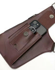 Adjustable Medieval Leather Harness Holster Bag