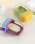Portable soap box waterproof for travel