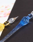 High Quality Handmade Drawing Dip Calligraphy Pen with ink