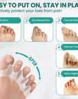 Soft Silicone Toe Spacer & Foot Corrector