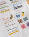🔥 🌈Beginner-Friendly💕 Embroidery Stitch Book