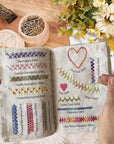 🔥 🌈Beginner-Friendly💕 Embroidery Stitch Book