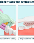 3 Sided Modern Toothbrush