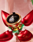 Romantic Decorative Jewelry Ring Holder Red Rose Flower