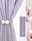 Magnetic Curtain Tiebacks (1 pair 2 pcs)