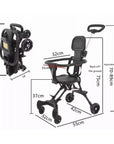 Multipurpose Lightweight Travel Stroller
