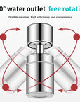 Kitchen Sink Faucet Universal Splash