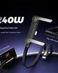 2-in-1 Invisible Holder Charger Cable with Stand - 240W Fast Charging