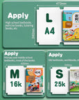 Transparent Paper Sticker Book Cover Film