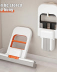 Mini Foldable Desktop Mop Hand-free Washing Cleaning Dual-use Small Rubber Cotton Mop