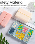 π7 Compartments Portable Pill Case