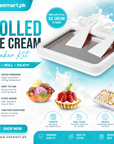 Rolled Ice Cream Maker Kit