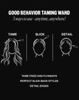Frizz and Flyaway Lightweight Gel Hair Taming Wand