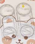 Multifunctional Geometric Plastic Ruler๐