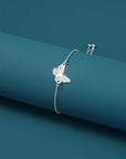 Butterfly Glowing Sterling Silver Necklace (PACK OF 2)