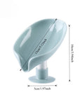 Drain Soap Holder Leaf Shape Soap Box