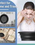 Face Ice Bath Silicone Bowl