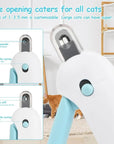 Professional Pet Nail Clippers with Adjustable Hole