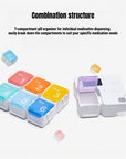 7-Days Pill Organizer Box with Medicine Reminder Alarm