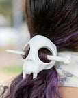 Ghost Skull Hairclip