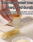 3-in-1 Multifunctional Ginger and Garlic Grinder