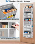 Upgraded 5-Shelf Hanging Storage Organizer
