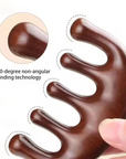 Wooden Head Scalp Massager Comb π