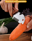 4-in-1 Universal Vegetable Peeler & Cutter