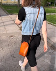 Handmade Leather Crossbody Classic Sling Bag