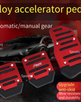 3 in 1 Anti-skid Car Pedals Set