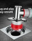 Universal 2-in-1 Drain Pipe Adapter