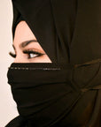 Plain Daily Wear Hijab Friendly Mask ( Pack of 5 )