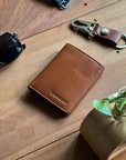 Pure Leather Magnetic Slim wallet