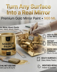 Golden Looking Mirror Paint ( China import )