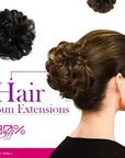 PREMIUM QUALITY MESSY HAIR BUN