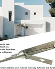 Stainless Steel Key Decoder
