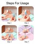 Space-Saving Clothes Hanger Connector Hooks