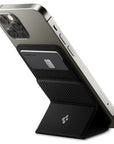 Portable Magnetic Card Holder Wallet With Mobile Stand
