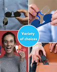 Portable Mini Nose Clip Reading Glasses +1.00