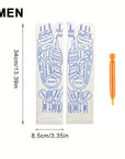 Foot Massage Acupressure Socks (SOCKS + STICK)