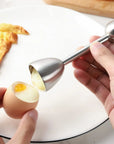 Kitchen Stainless Steel Egg Topper