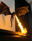 Dragon Breath Flame Night Lamp