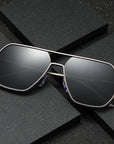 SleekSquare™ Photochromic Metal Frame Glasses