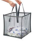 Pop-Up Mesh Laundry Hamper β Foldable & Portable
