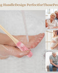 Long Handle Toe Cleaning Brush for Shower